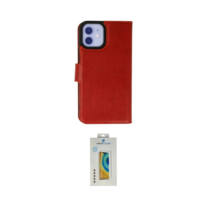 ieg™ iPhone 12 Kılıf Siluet Işık Serisi - Siyah Polymer Nano Ekran Koruyucu