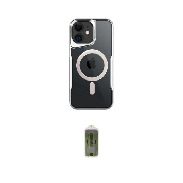 ieg™ iPhone 12 Kılıf Yadigar Klasik Özel Seri - Siyah Joko Magic 5D Hayalet Cam