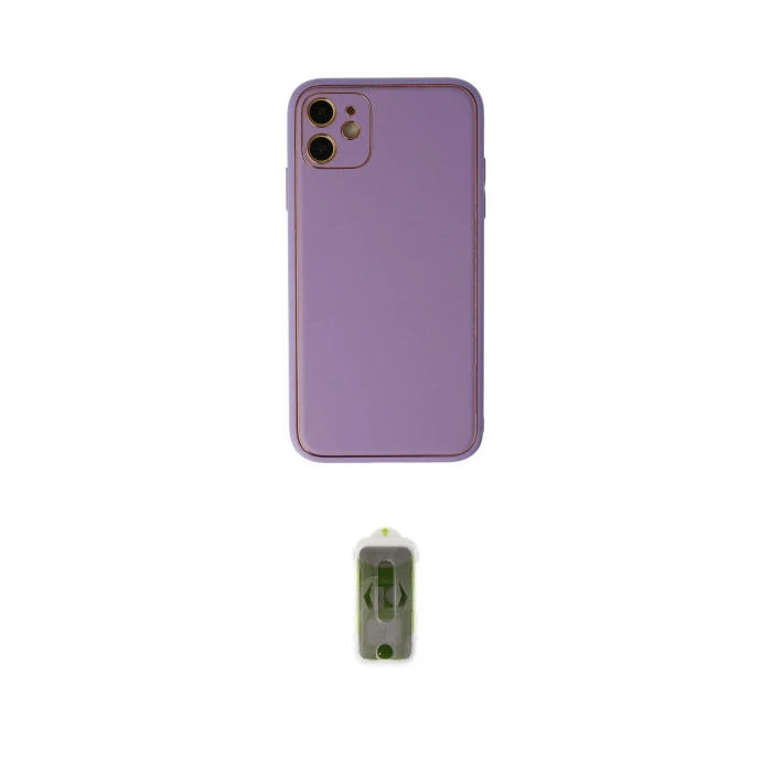 ieg™ iPhone 12 Kılıf Yadigar Klasik - Siyah Joko Magic 5D Hayalet Cam