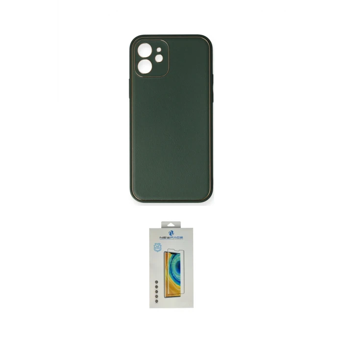 ieg™ iPhone 12 Mini Kılıf Yadigar Klasik - Siyah Polymer Nano Ekran Koruyucu