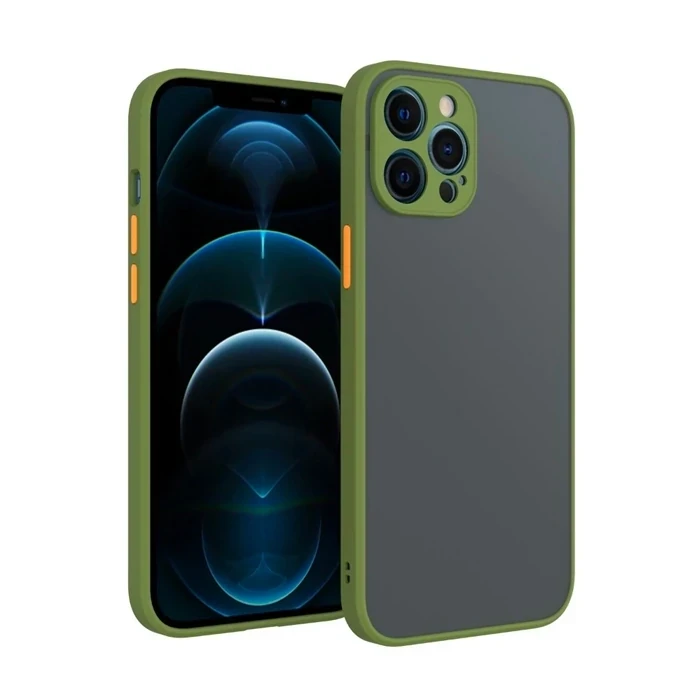 ieg™ İphone 12 Pro 6.1inç Kamera Korumalı Premium Silikon Kılıf