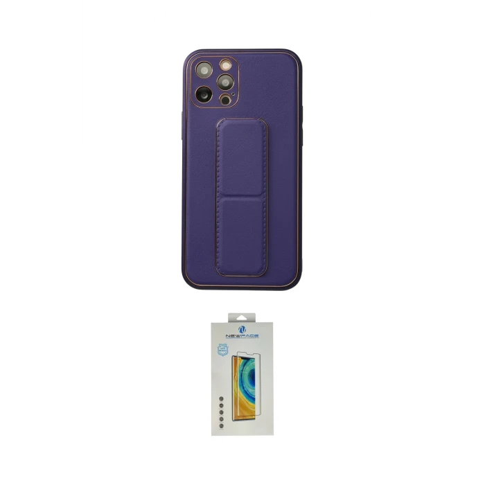 ieg™ iPhone 12 Pro Kılıf Akış Doku - Siyah Polymer Nano Ekran Koruyucu