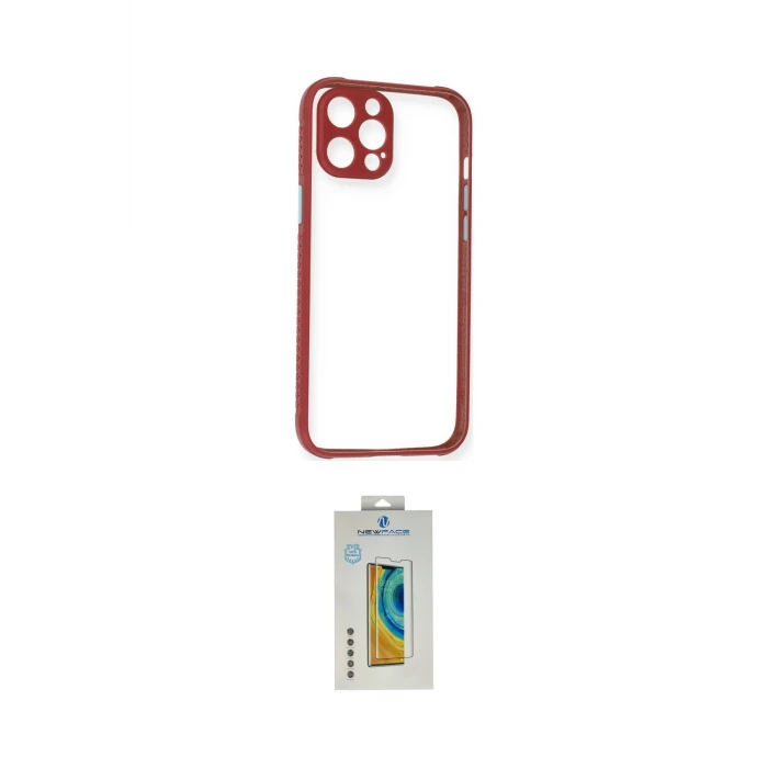 ieg™ iPhone 12 Pro Kılıf Nova Asil Özel Seri - Siyah Polymer Nano Ekran Koruyucu