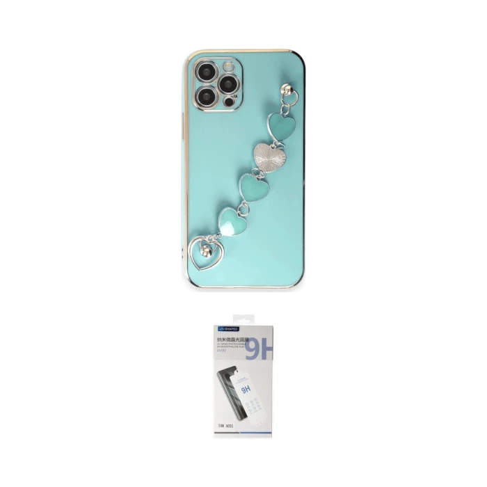 ieg™ iPhone 12 Pro Kılıf Nova Işık Prime - Şeffaf Uv Polymer Nano Ekran Koruyucu