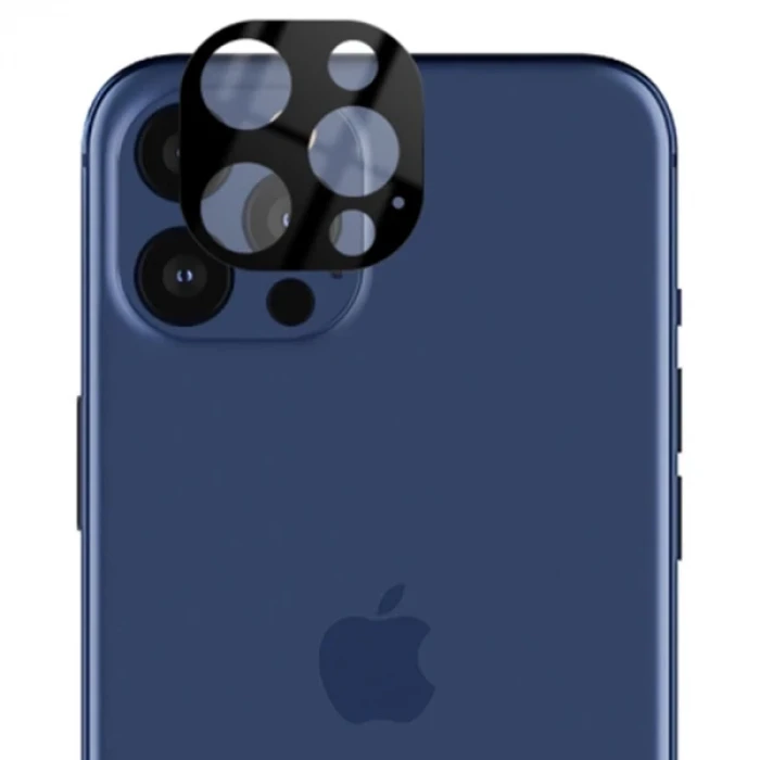 ieg™ İphone 12 Pro Max 6.7 3d Full Kaplama Tempered Cam Kamera Koruyucu