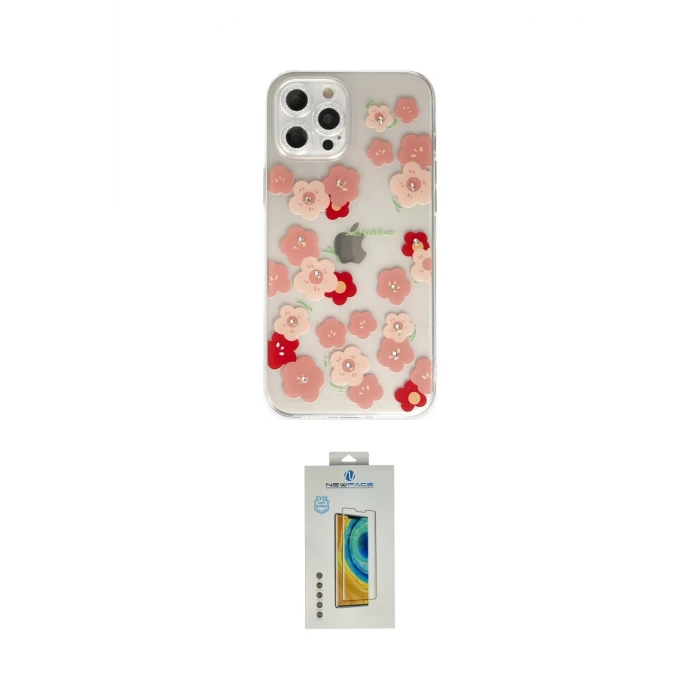 ieg™ iPhone 12 Pro Max Kılıf Eksen Asil Prime - Siyah Polymer Nano Ekran Koruyucu