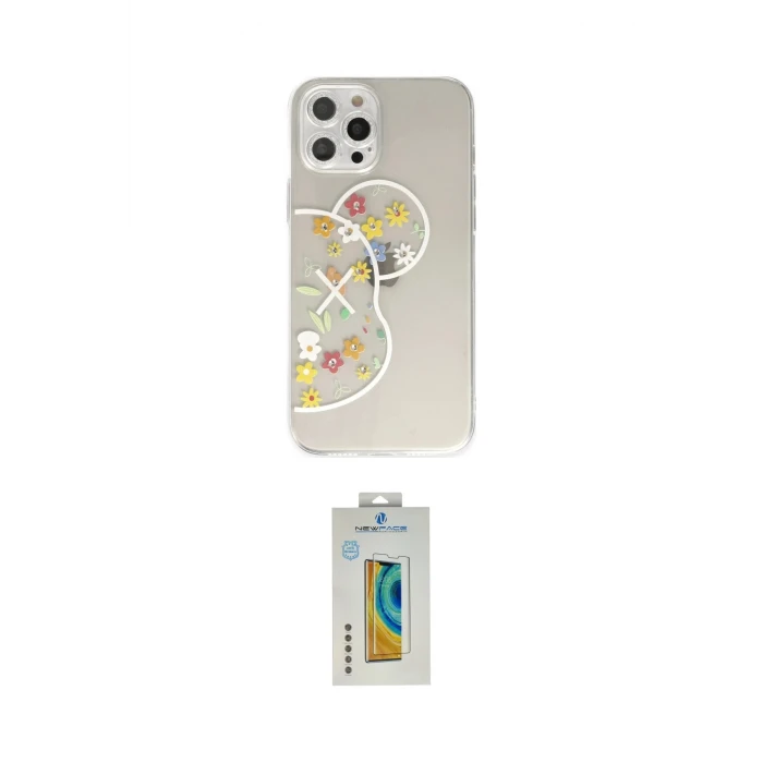 ieg™ iPhone 12 Pro Max Kılıf Eksen Asil Prime - Siyah Polymer Nano Ekran Koruyucu