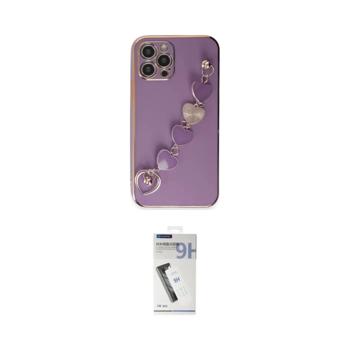 ieg™ iPhone 12 Pro Max Kılıf Nova Işık Prime - Şeffaf Uv Polymer Nano Ekran Koruyucu