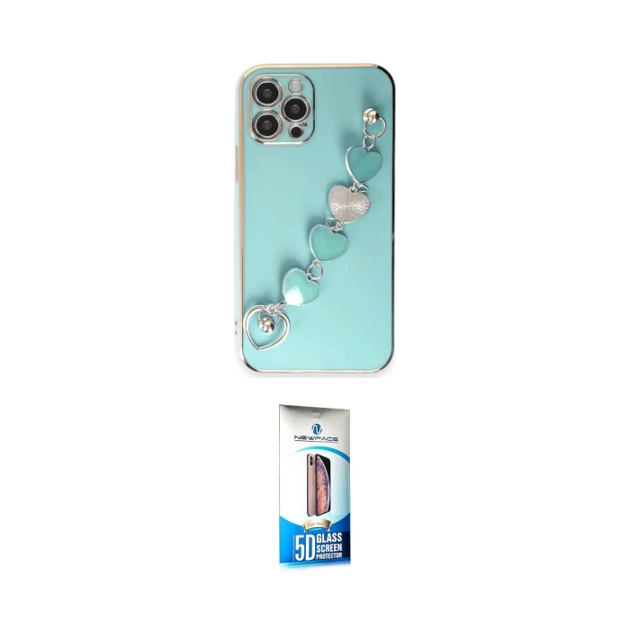ieg™ iPhone 12 Pro Max Kılıf Nova Işık Prime - Siyah 5D Eko Cam Ekran Koruyucu