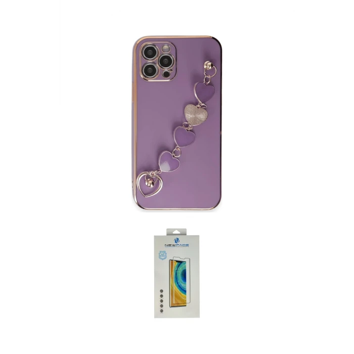 ieg™ iPhone 12 Pro Max Kılıf Nova Işık Prime - Siyah Polymer Nano Ekran Koruyucu