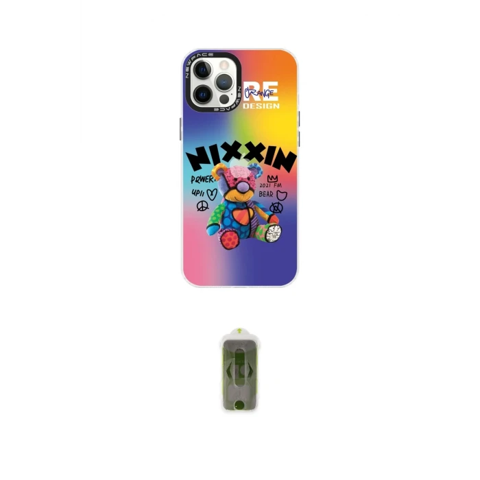ieg™ iPhone 12 Pro Max Kılıf Siluet Çizgi Koleksiyonu - Siyah Joko Magic 5D Hayalet Cam