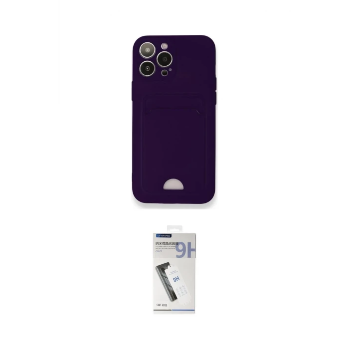 ieg™ iPhone 12 Pro Max Kılıf Vadi Çizgi Prime - Şeffaf Uv Polymer Nano Ekran Koruyucu