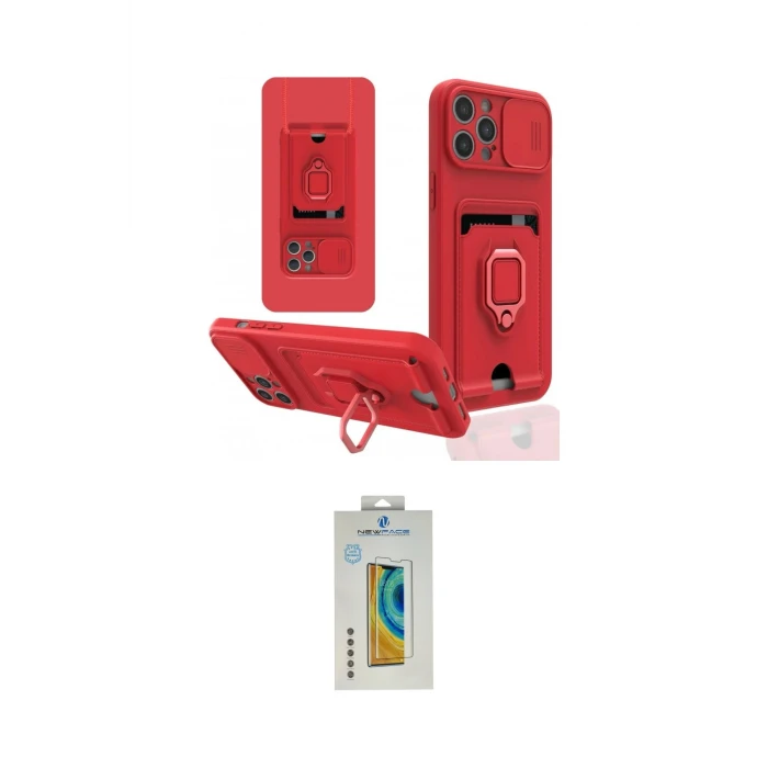 ieg™ iPhone 12 Pro Max Kılıf Vadi Form Prime - Siyah Polymer Nano Ekran Koruyucu