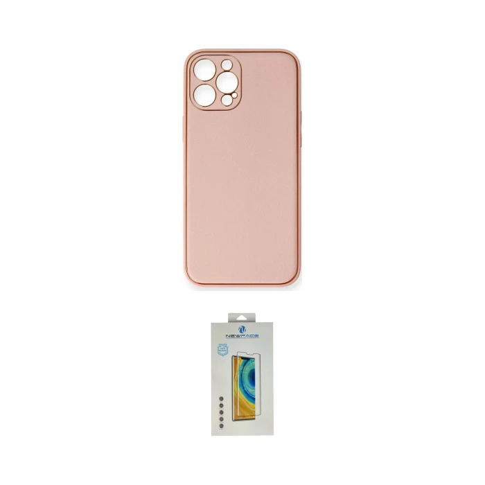 ieg™ iPhone 12 Pro Max Kılıf Yadigar Klasik - Siyah Polymer Nano Ekran Koruyucu