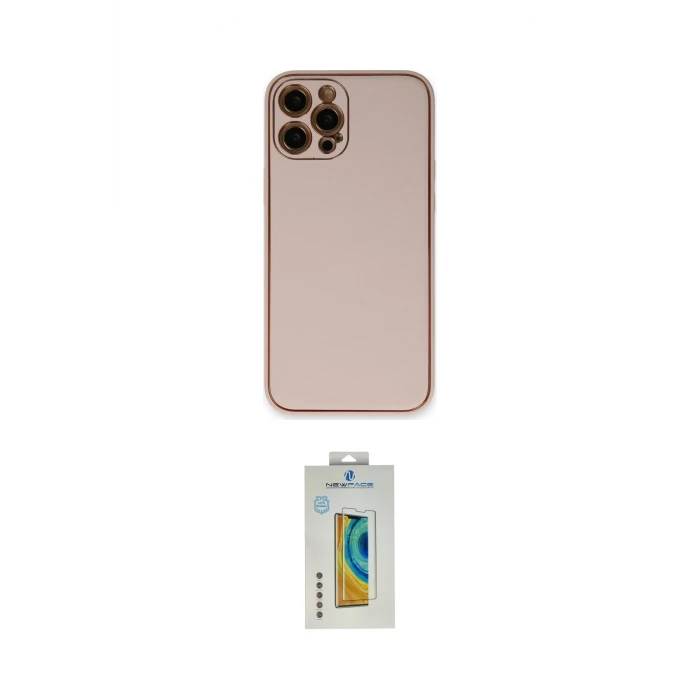 ieg™ iPhone 12 Pro Max Kılıf Yadigar Klasik - Siyah Polymer Nano Ekran Koruyucu