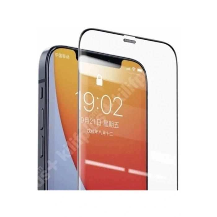 İEG® Iphone 12 Pro Max Uyumlu 9d Tam Kaplayan Parmak Izi Bırakmayan Ekran Koruyucu Film