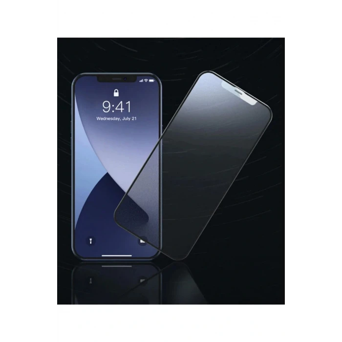 İEG® Iphone 12 Pro Max Uyumlu 9d Tam Kaplayan Parmak Izi Bırakmayan Ekran Koruyucu Film