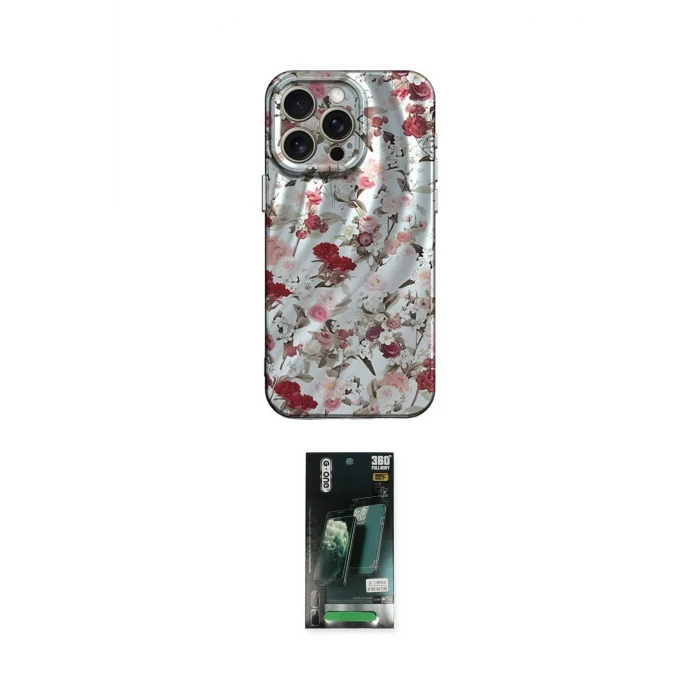 ieg™ iPhone 13 Pro Kılıf Nova Doku Prime - Şeffaf 360 Full Body Arka Koruyucu