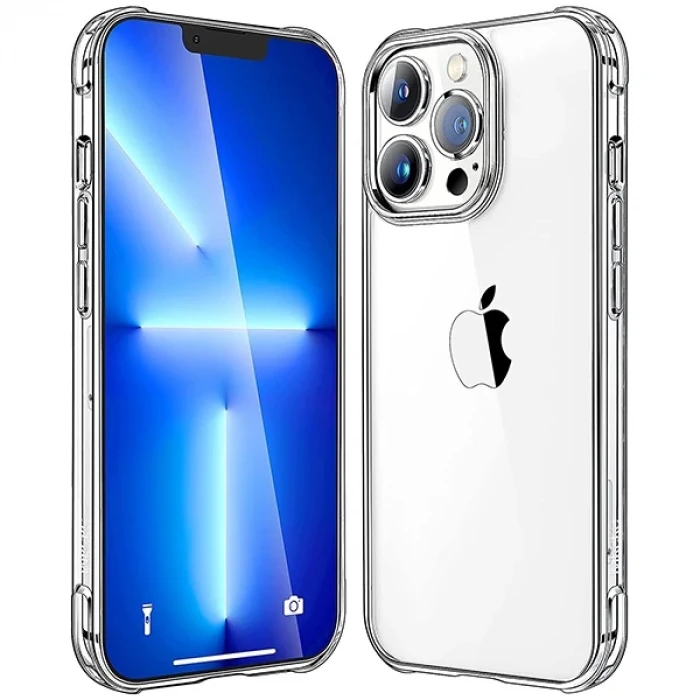 ieg™ İphone 13 Pro Max 6.7inç Shockproof Darbe Emici Silikon Kılıf