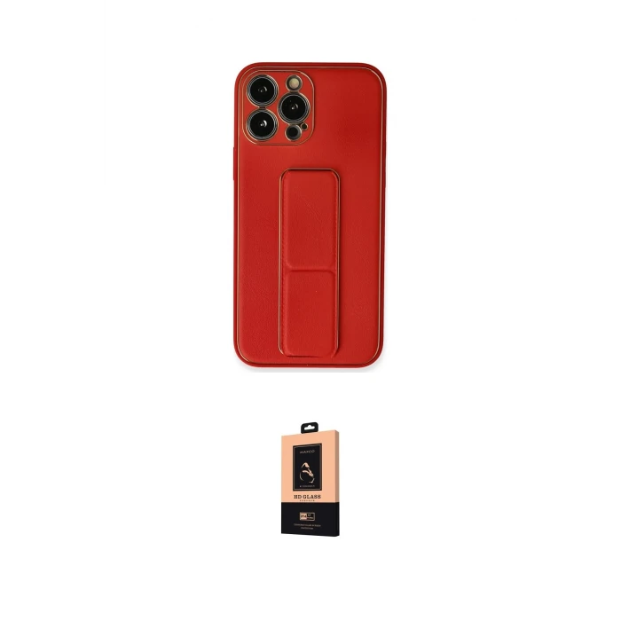 ieg™ iPhone 13 Pro Max Kılıf Akış Doku - Şeffaf Maxco Cam Ekran Koruyucu