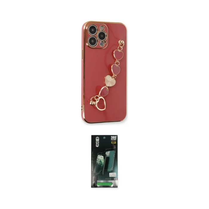ieg™ iPhone 13 Pro Max Kılıf Nova Işık Prime - Şeffaf 360 Full Body Arka Koruyucu