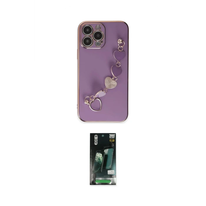 ieg™ iPhone 13 Pro Max Kılıf Nova Işık Prime - Şeffaf 360 Full Body Arka Koruyucu