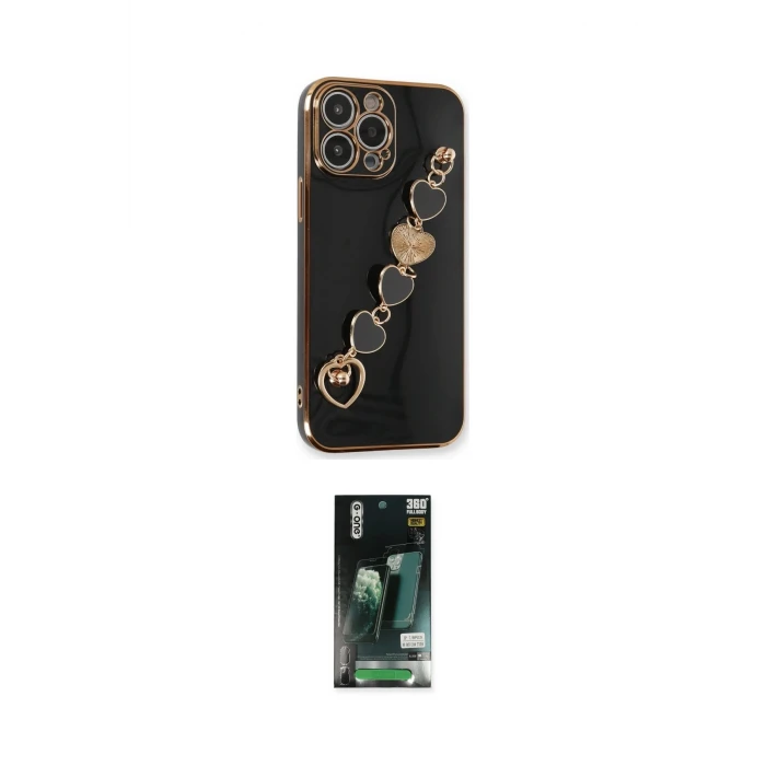 ieg™ iPhone 13 Pro Max Kılıf Nova Işık Prime - Şeffaf 360 Full Body Arka Koruyucu