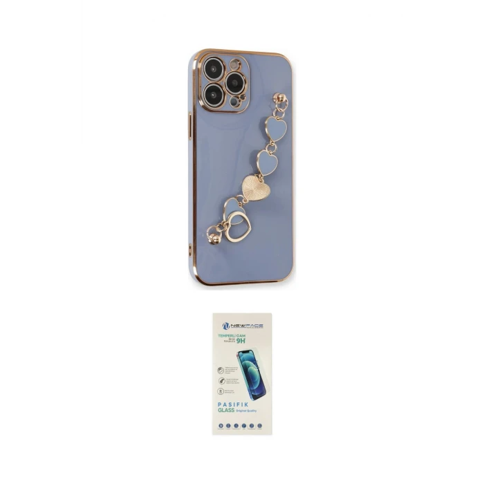 ieg™ iPhone 13 Pro Max Kılıf Nova Işık Prime - Şeffaf Pasifik Cam Ekran Koruyucu