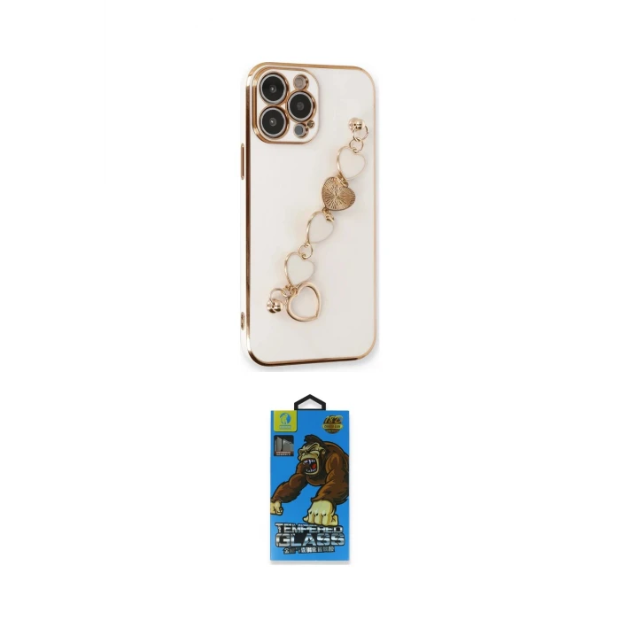 ieg™ iPhone 13 Pro Max Kılıf Nova Işık Prime - Siyah 18D Cam Ekran Koruyucu