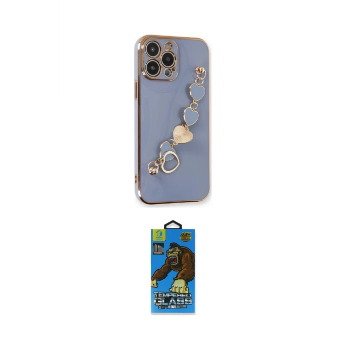 ieg™ iPhone 13 Pro Max Kılıf Nova Işık Prime - Siyah 18D Cam Ekran Koruyucu