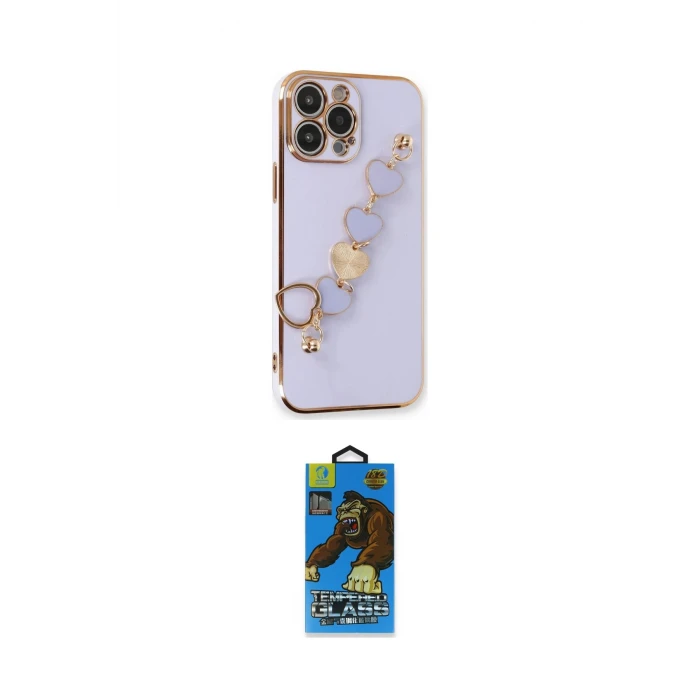 ieg™ iPhone 13 Pro Max Kılıf Nova Işık Prime - Siyah 18D Cam Ekran Koruyucu