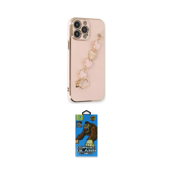 ieg™ iPhone 13 Pro Max Kılıf Nova Işık Prime - Siyah 18D Cam Ekran Koruyucu