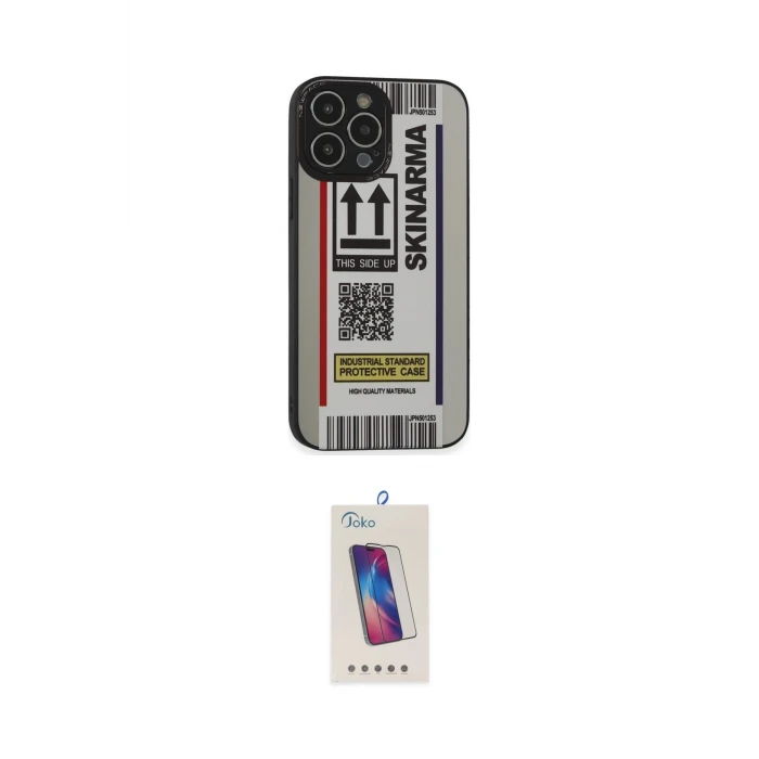 ieg™ iPhone 13 Pro Max Kılıf Odak Klasik Serisi - Siyah Joko 5D Cam