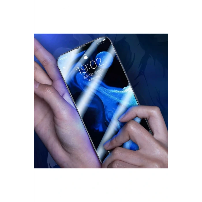 İEG® Iphone 13 Pro Max Uyumlu 9d Tam Kaplayan Parmak Izi Bırakmayan Ekran Koruyucu Film