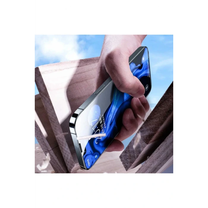İEG® Iphone 13 Pro Max Uyumlu 9d Tam Kaplayan Parmak Izi Bırakmayan Ekran Koruyucu Film