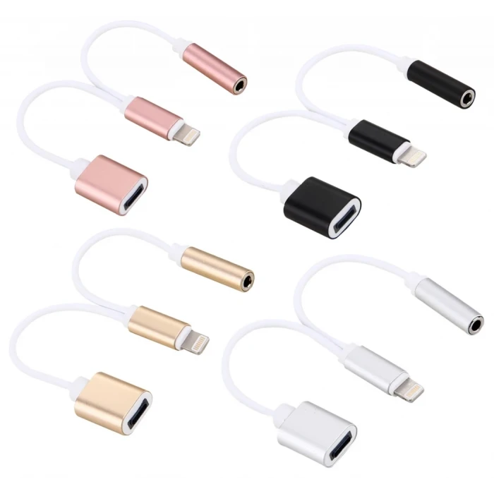 ieg™ İphone 14-13-12-11 3.5mm Kulaklık Ve Şarj Dönüştürücü