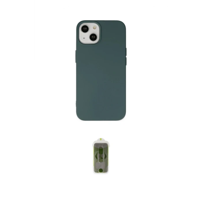 ieg™ iPhone 14 Kılıf Ahenk Serisi - Siyah Joko Magic 5D Hayalet Cam