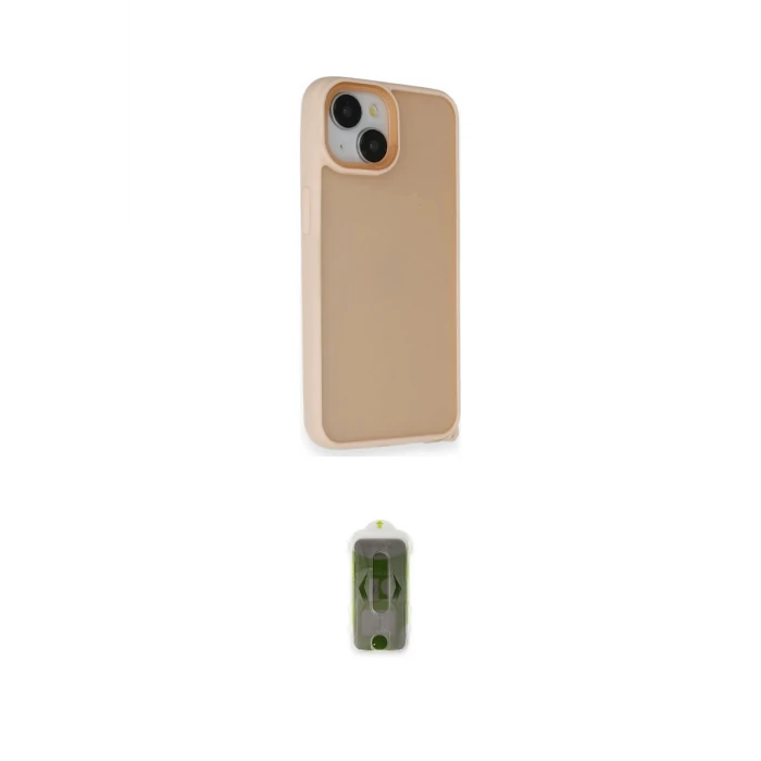 ieg™ iPhone 14 Kılıf Atlas Form - Siyah Joko Magic 5D Hayalet Cam