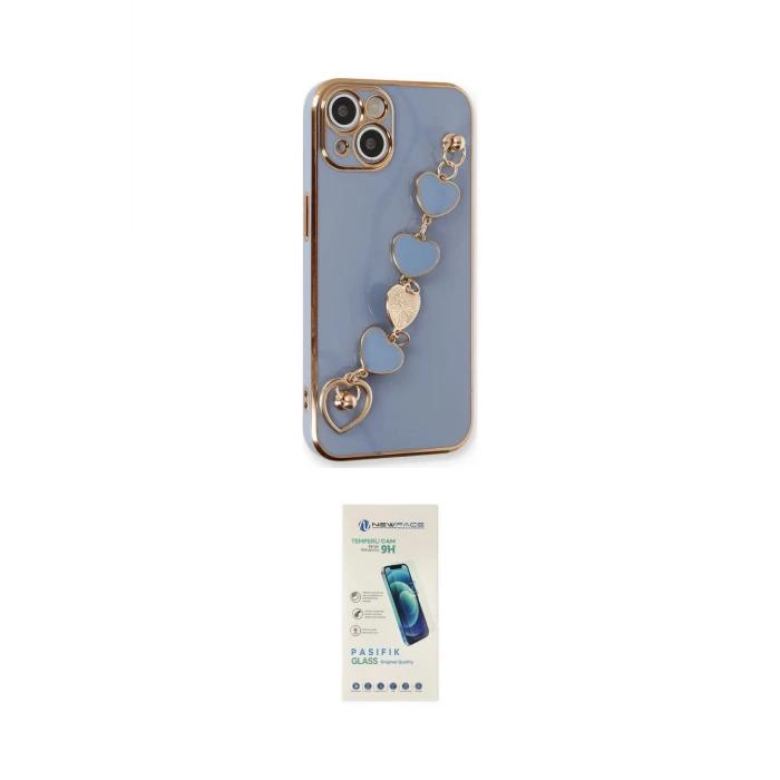 ieg™ iPhone 14 Kılıf Nova Işık Prime - Şeffaf Pasifik Cam Ekran Koruyucu