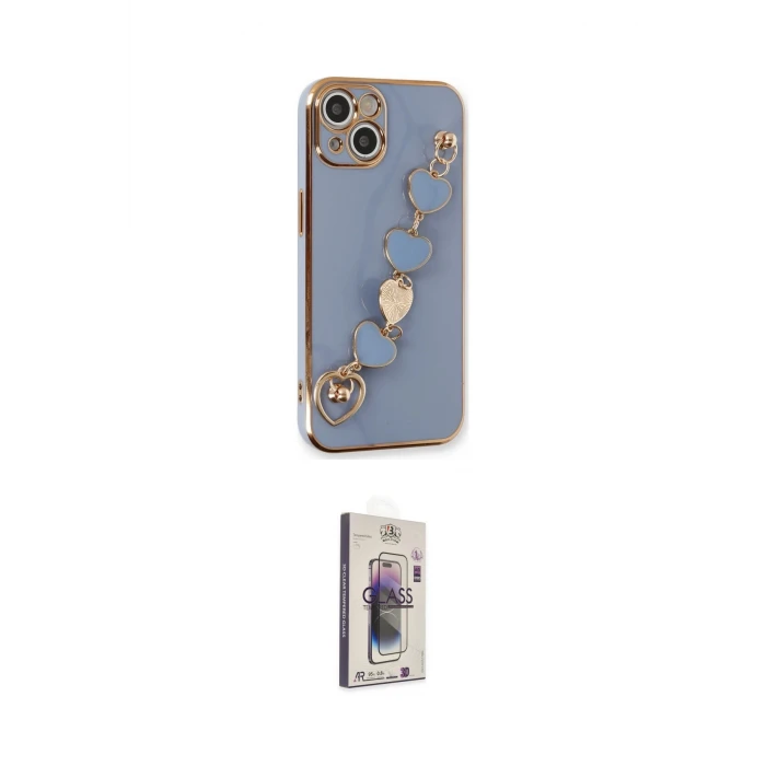 ieg™ iPhone 14 Kılıf Nova Işık Prime - Siyah Bilvis 3D Cam Ekran Koruyucu