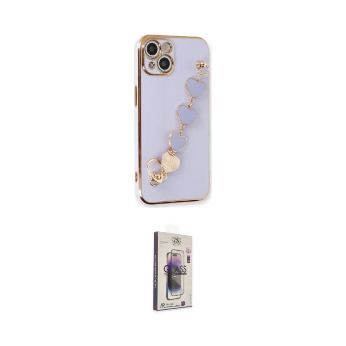 ieg™ iPhone 14 Kılıf Nova Işık Prime - Siyah Bilvis 3D Cam Ekran Koruyucu