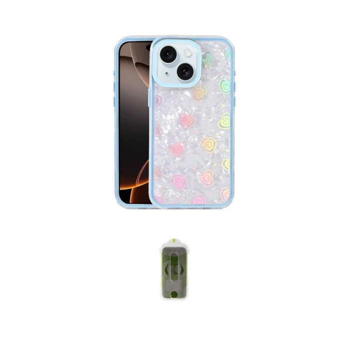 ieg™ iPhone 14 Kılıf Odak Prime - Siyah Joko Magic 5D Hayalet Cam