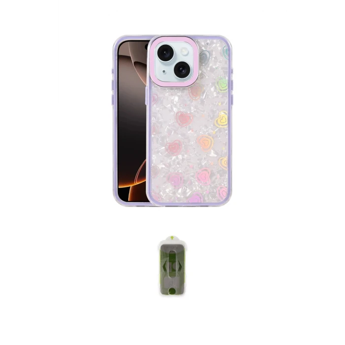 ieg™ iPhone 14 Kılıf Odak Prime - Siyah Joko Magic 5D Hayalet Cam