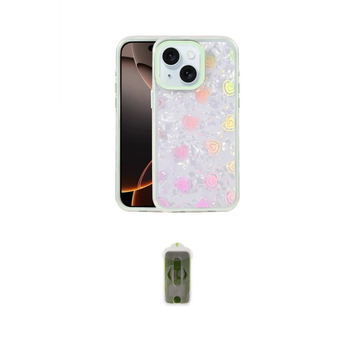 ieg™ iPhone 14 Kılıf Odak Prime - Siyah Joko Magic 5D Hayalet Cam