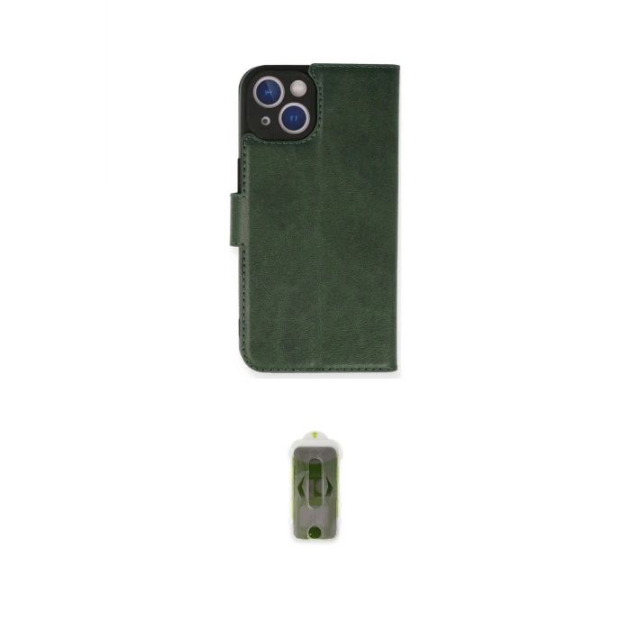 ieg™ iPhone 14 Kılıf Siluet Işık Serisi - Siyah Joko Magic 5D Hayalet Cam