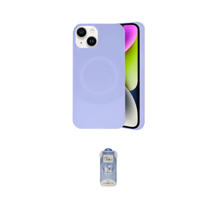 ieg™ iPhone 14 Kılıf Ufuk Serisi - Siyah Joko Magic 5D Cam