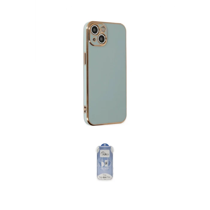 ieg™ iPhone 14 Kılıf Yankı Serisi - Siyah Joko Magic 5D Cam
