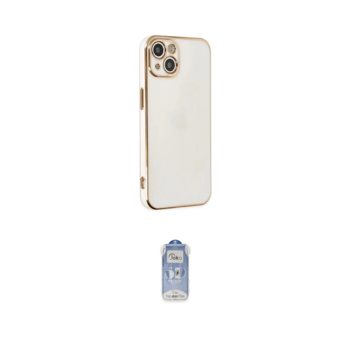ieg™ iPhone 14 Kılıf Yankı Serisi - Siyah Joko Magic 5D Cam