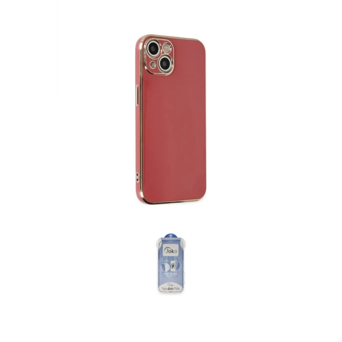 ieg™ iPhone 14 Kılıf Yankı Serisi - Siyah Joko Magic 5D Cam
