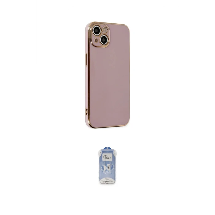 ieg™ iPhone 14 Kılıf Yankı Serisi - Siyah Joko Magic 5D Cam